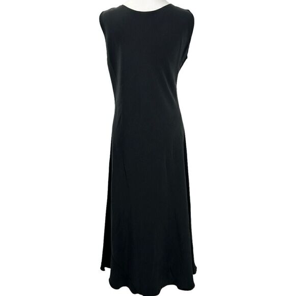 KANE SELLS STUDIO Rare Black Classic Long Dress Size Large No Fabric Tags - Picture 1 of 8